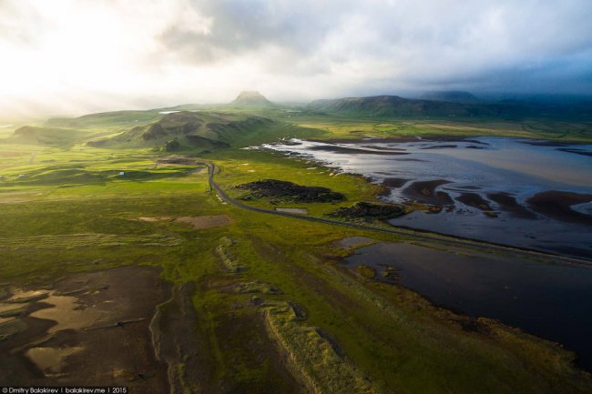 Исландия с дрона