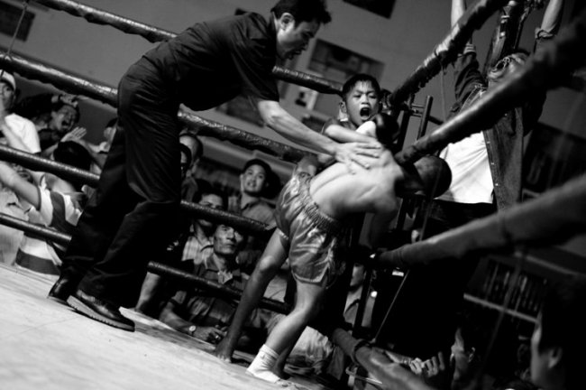 Дети на ринге в Таиланде