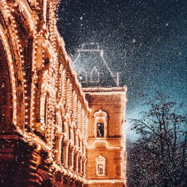 Сказочная Москва: 12 магическо-зимних фотографий Кристины Макеевой