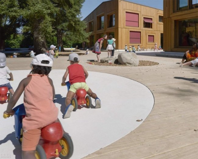 Современный детский сад в Женеве