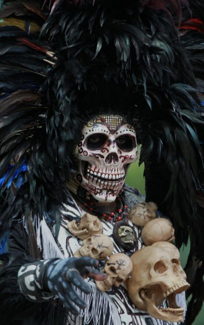 Парад Катрины ко Дню мертвых в Мексике